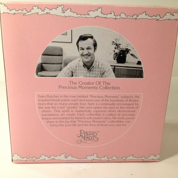 PRECIOUS MOMENTS  Feed My Sheep 1987 Members Only Figurine PM-871 w/Box - Picture 10 of 12